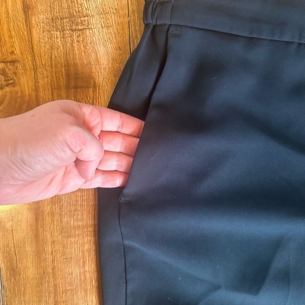 J Crew Women’s Black Jamie Ankle Cropped Lightweight Dress Pants Size 12 - Picture 5 of 11